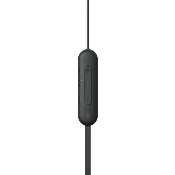 Фото - Навушники вкладиші бездротові Sony WI-C100 Black (WIC100B.CE7)