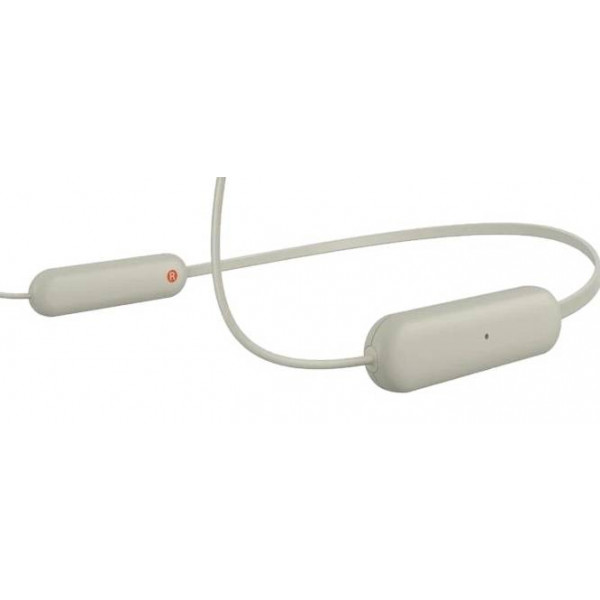 Фото - Навушники вкладиші бездротові Sony WI-C100 Beige (WIC100C.CE7)