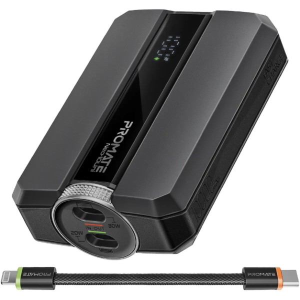 Фото - Батарея мобільна Promate 10000mAh (neo-10uni.black)