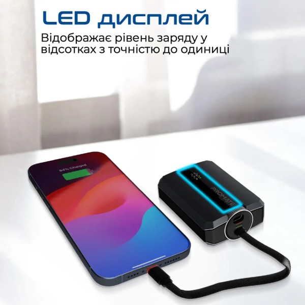 Фото - Батарея мобільна Promate 10000mAh (neo-10uni.black)