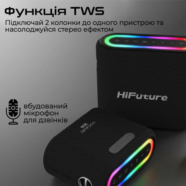 Фото - Акустична система HiFuture vocalist200.black