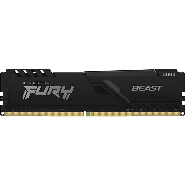 Фото - Память DDR Kingston 2x16GB DDR4 3733 Fury Beast Black (KF437C19BB1K2/32)