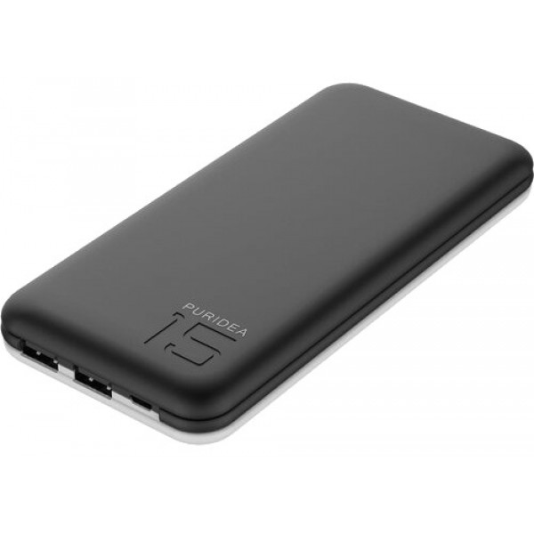 Фото - Батарея мобильная Puridea S3 15000mAh Rubber Black-White