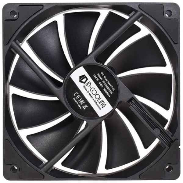 Фото - Корпусний вентилятор ID-Cooling XF-12025-SD-K Black