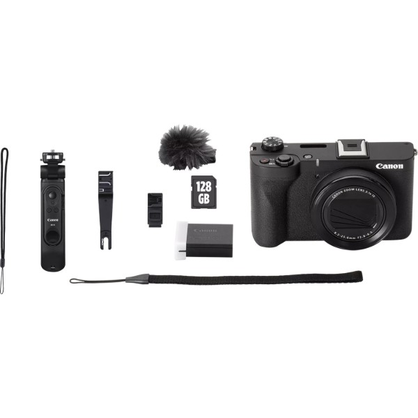 Фото - Фотокамера бездзеркальна Canon Powershot V1 Premium Vlogger Kit (6390C006)