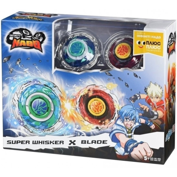 Волчок Auldey Infinity Nado Super Whisker & Blade Небесный Вихрь +