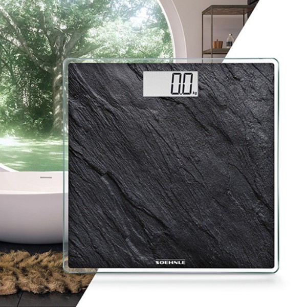 Фото - Ваги підлогові Soehnle SHAPE SENSE COMPACT 300 slate (63881)