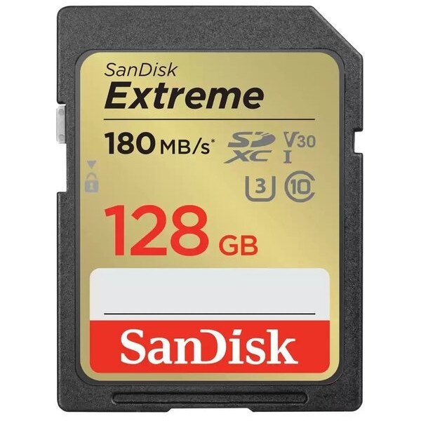 Фото - Карта памяти SanDisk 128GB C10 UHS-I U3 R180 (SDSDXVA-128G-GNCIN)