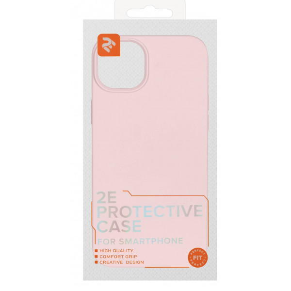 Фото - Чохол для смартфону 2E for Apple iPhone 14 Pro Max Liquid Silicone Rose Pink (2E-IPH-14PRM-OCLS-RP)