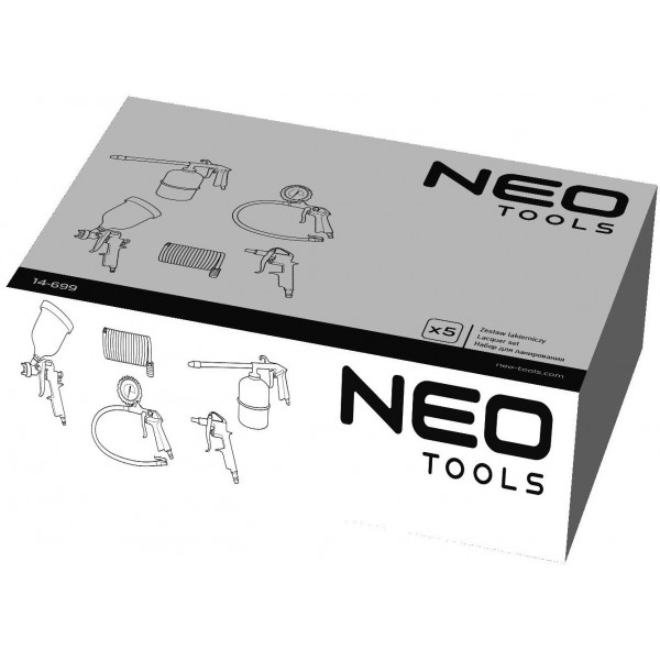 Фото - Розпилювач фарби Neo Tools 5 пр. (14-699)