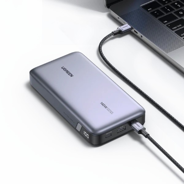 Фото - Батарея мобільна UGREEN 145W USB-C laptop/phone 25000mAh (PB205/90597A)