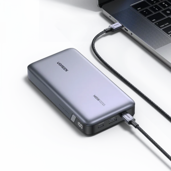 Фото - Батарея мобільна UGREEN 145W USB-C laptop/phone 25000mAh (PB205/90597A)