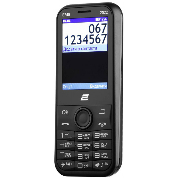 Фото - Уцінка - Мобільний телефон 2E E240 2022 Dual Sim Black