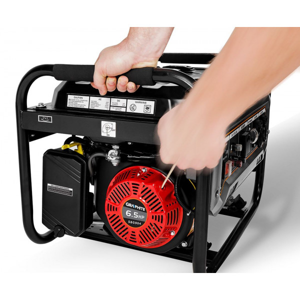 Фото - Генератор бензиновый GRAPHITE 58G904