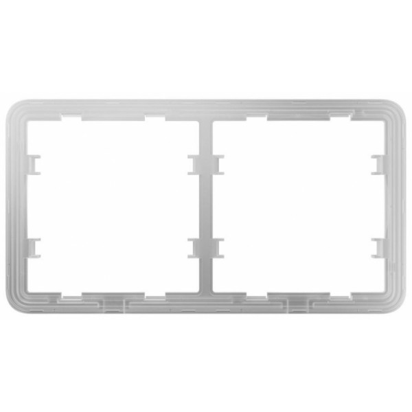 Фото - Рамки для вимикача на 2 секції Ajax Frame 2 seats for LightSwitch (000029756)