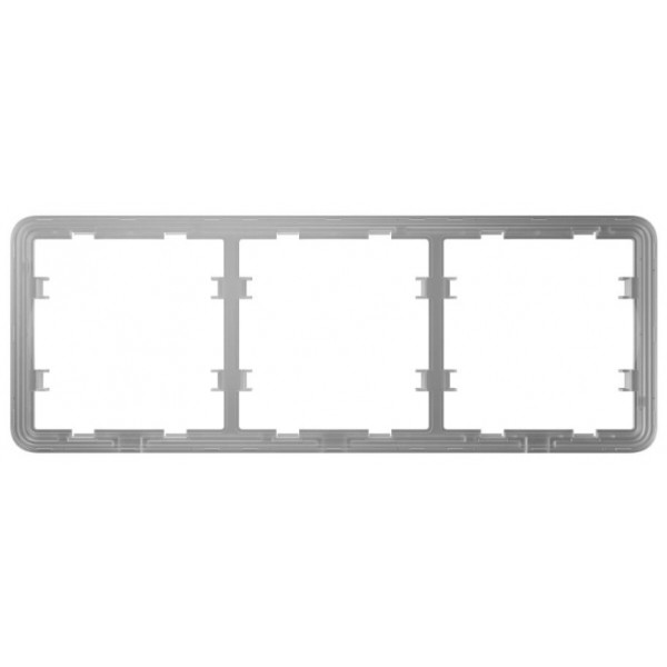 Фото - Рамки для вимикача на 3 секції Ajax Frame 3 seats for LightSwitch (000029757)