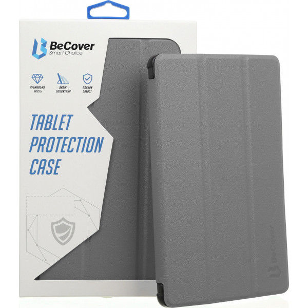 Фото - Чохол для планшета BeCover Smart for Huawei MatePad 10.4 2021 Grey (706483) Фото - Чохол для планшета BeCover Smart for Huawei MatePad 10.4 2021 Grey (706483)