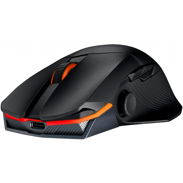 Фото - Миша бездротова ігрова Asus ROG Chakram X Origin RGB USB/WL/BT Black (90MP02N1-BMUA00)
