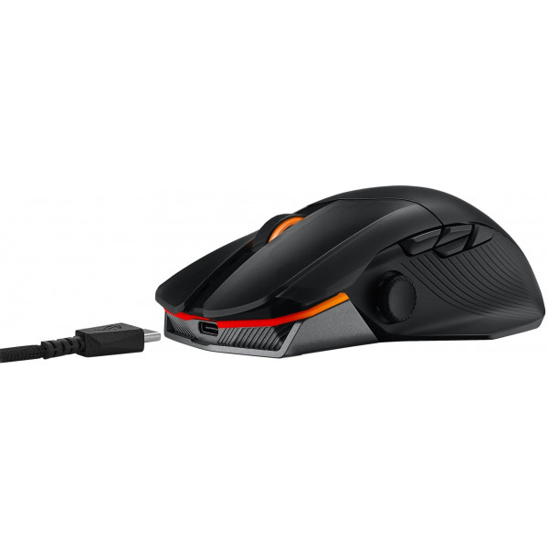 Фото - Миша бездротова ігрова Asus ROG Chakram X Origin RGB USB/WL/BT Black (90MP02N1-BMUA00)