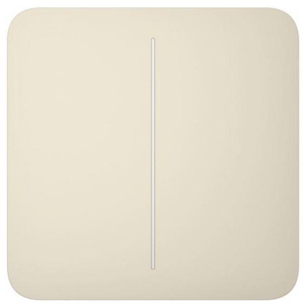 Фото - Кнопка LightSwitch для двухклавишного выключателя Ajax SoloButton 2-gang for LightSwitch, Jeweler (000029832)