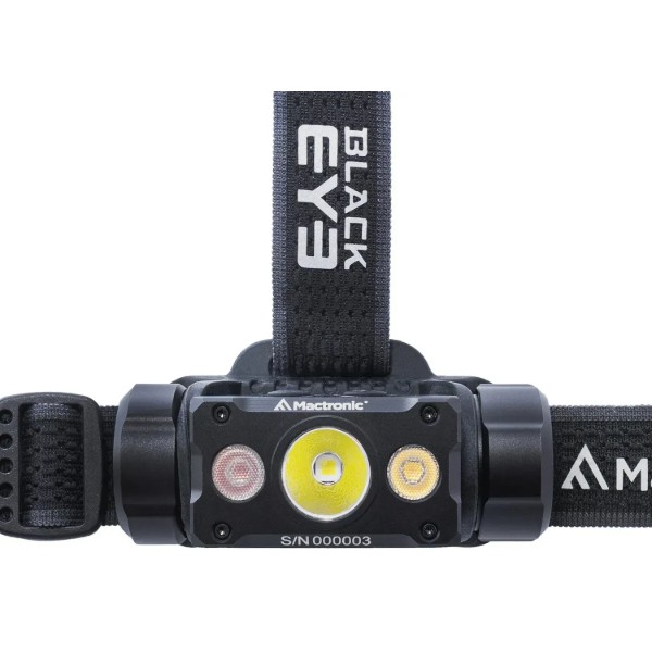 Фото - Фонарь налобный Mactronic Black Eye H40 (4000 Lm) Cool White/Red LED Rechargeable Type-C (THL0061)