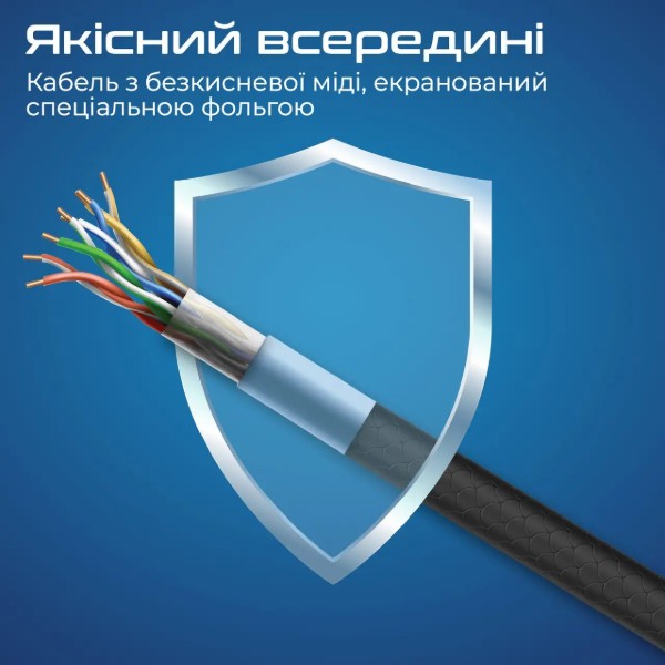 Фото - Кабель Promate Type-C (cablekit-cc.black)
