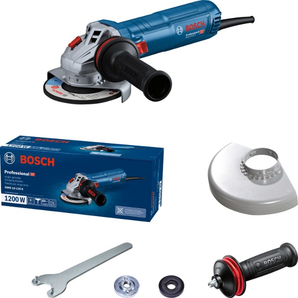 Фото - Болгарка Bosch GWS 12-125 S (0.601.3A6.020)