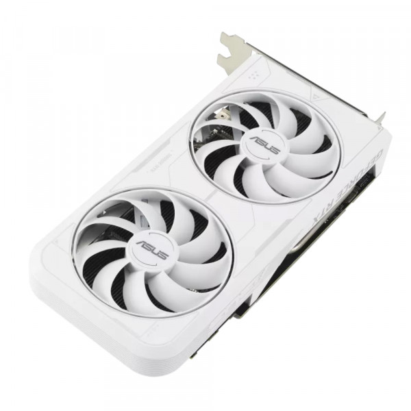 Фото - Видеокарта Asus GF RTX 3060 Ti 8GB GDDR6X Dual OC White (DUAL-RTX3060TI-O8GD6X-WHITE)