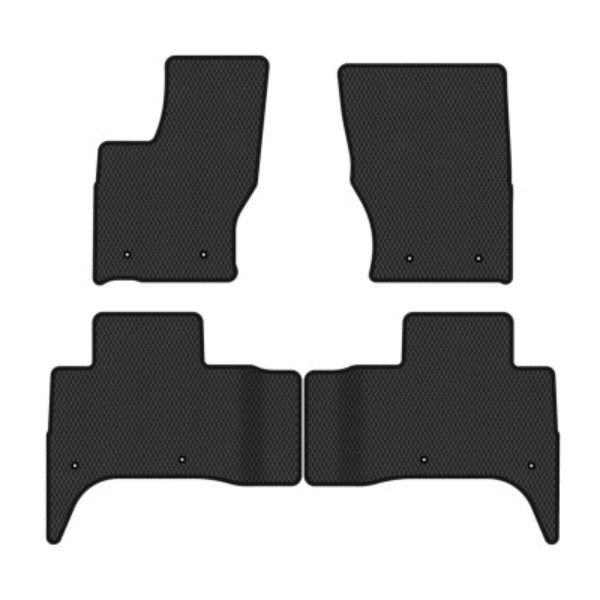 Фото - Килимки ворсові в салон авто EVAtech Standard для Land Rover Range Rover Sport (L494) 2013-2022 2 покоління SUV EU чорний кант (LR33640PBC4LA8VEB)