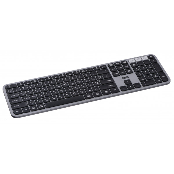Фото - Клавиатура беспроводная 2E KS240 WL BT Gray (2E-KS240WG)