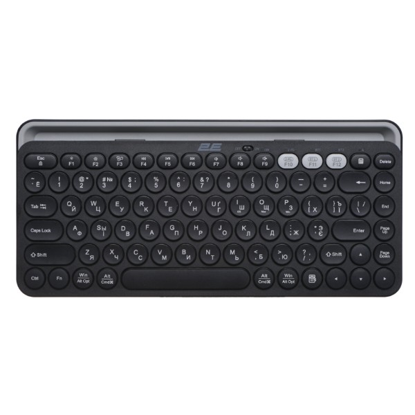 Фото - Клавиатура беспроводная 2E KS250 WL BT Black (2E-KS250WBK)