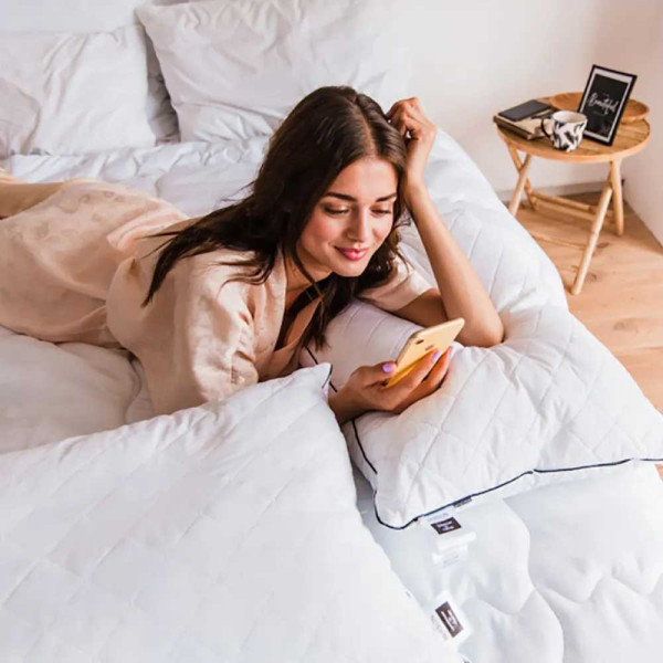 Фото - Подушка стандартная MirSon Тенсель (Modal) Royal Pearl 0370 40х60 см (2200000016119)