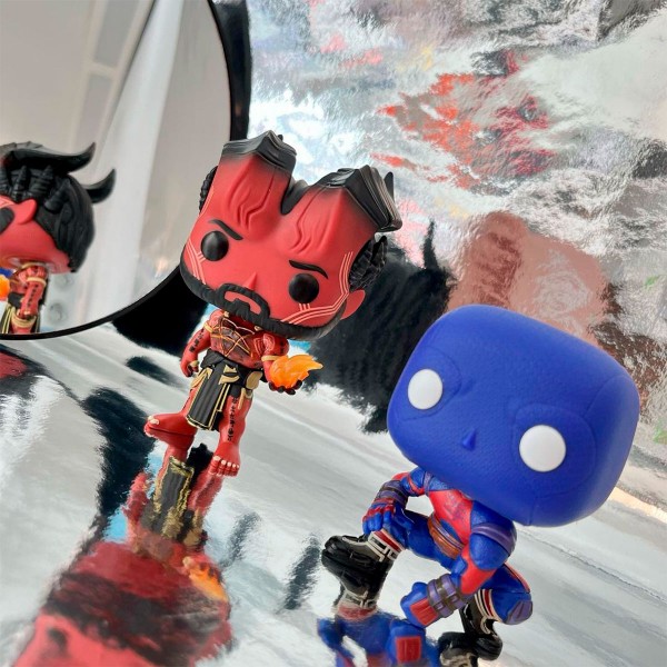 Фото - Колекційна фігурка FUNKO Чорний Адам Атомний руйнівник (64190)