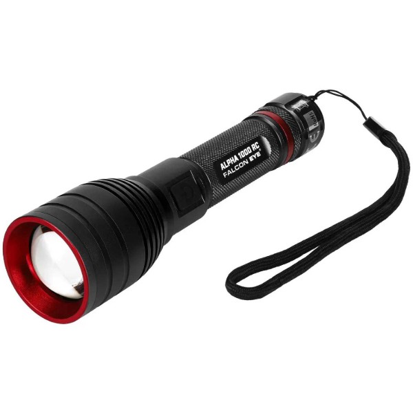 Фото - Фонарь аккумуляторный Falcon Eye 1000 RC (1000 Lm) Focus Rechargeable Type-C (FHH0122)