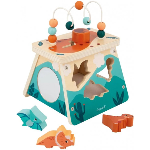 Фото - Ігровий центр для малюка Janod Діно Вулкан (J05827)