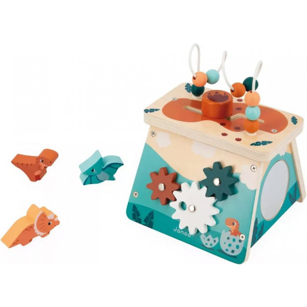 Фото - Ігровий центр для малюка Janod Діно Вулкан (J05827)