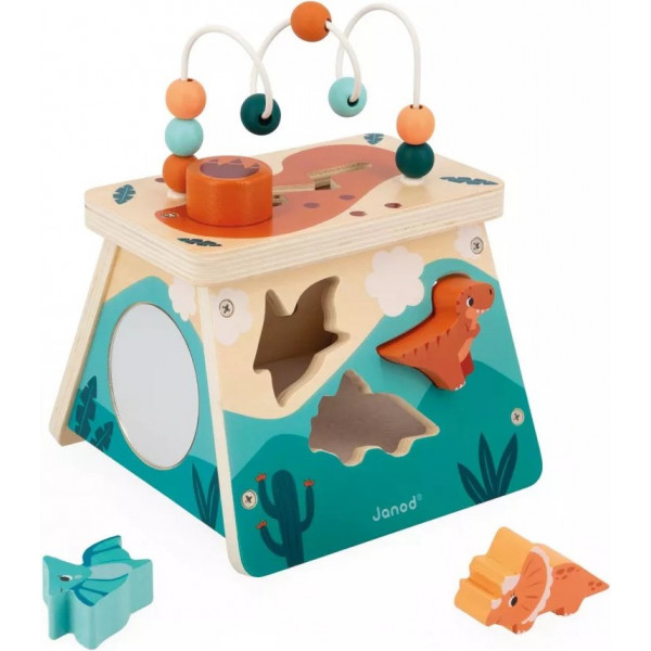 Фото - Ігровий центр для малюка Janod Діно Вулкан (J05827)