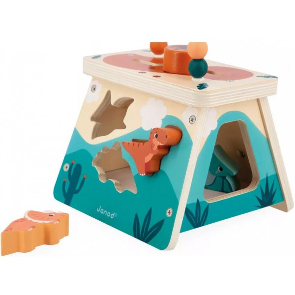 Фото - Ігровий центр для малюка Janod Діно Вулкан (J05827)