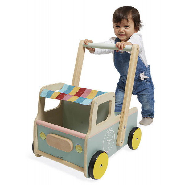 Фото - Толокар Janod Візок з морозивом (J08049)