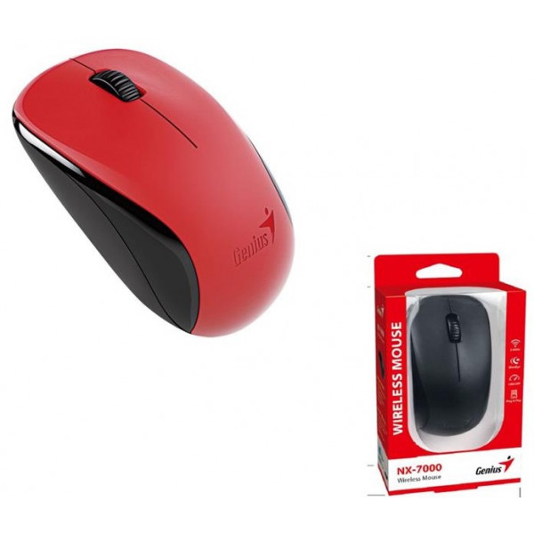 Фото - Миша бездротова Genius NX-7000 WL Red (31030027403)