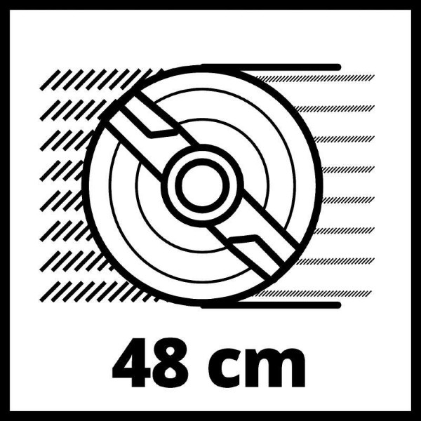 Фото - Газонокосарка акумуляторна Einhell GE-CM 36/48 Li M - Solo (3413054)