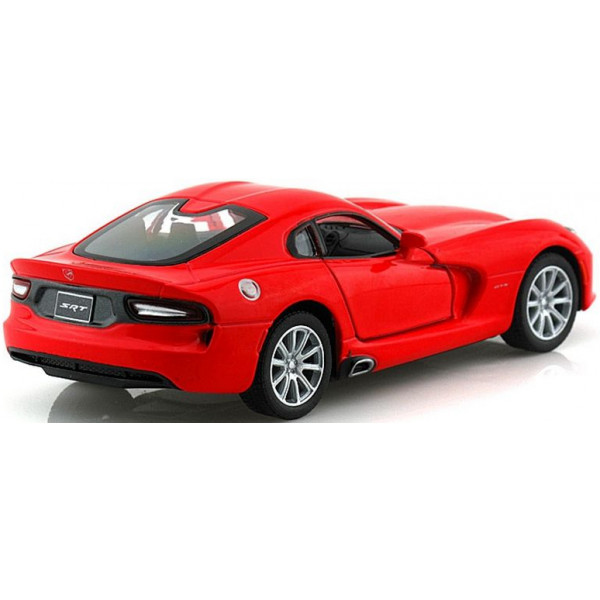 Фото - Колекційна машинка 1:32 Bburago Srt Viper Gts (2013) (червоний, 1:32) (18-43033)
