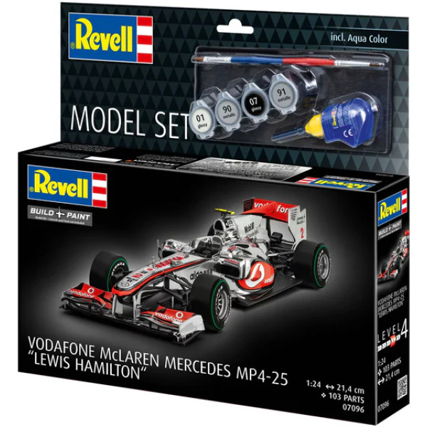Фото - Набор для моделирования техники Revell набор McLaren Mercedes MP4-25 Льюис Гамильтон (RVL-67096)