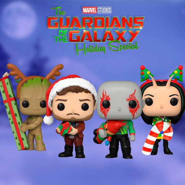 Фото - Колекційна фігурка FUNKO Вартові Галактики Holiday Special Дракс (64330)