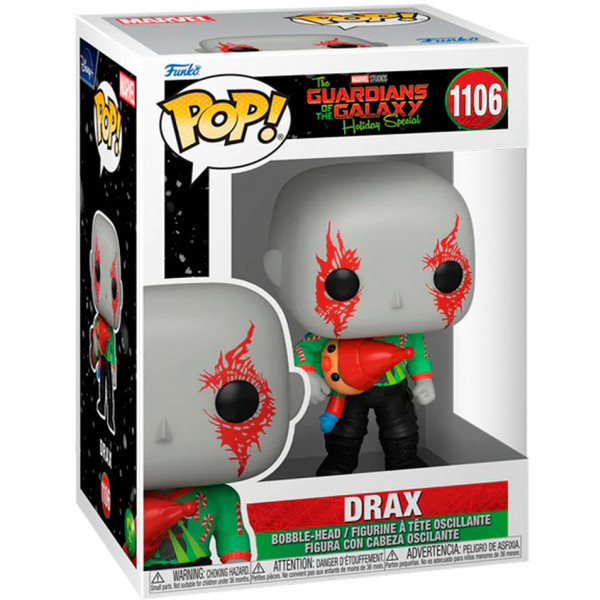 Фото - Колекційна фігурка FUNKO Вартові Галактики Holiday Special Дракс (64330)