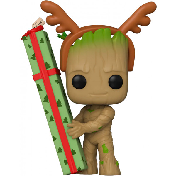 Фото - Колекційна фігурка FUNKO Вартові Галактики Holiday Special Грут (64332)