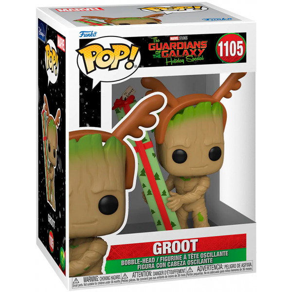 Фото - Колекційна фігурка FUNKO Вартові Галактики Holiday Special Грут (64332)