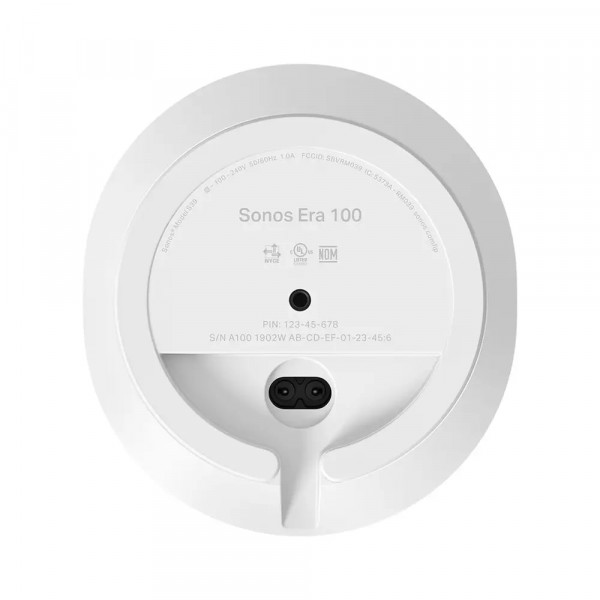 Фото - Портативна акустика Sonos Era 100 White (E10G1EU1)