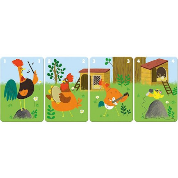 Фото - Настольная игра Janod Happy Families Ферма (J02756)