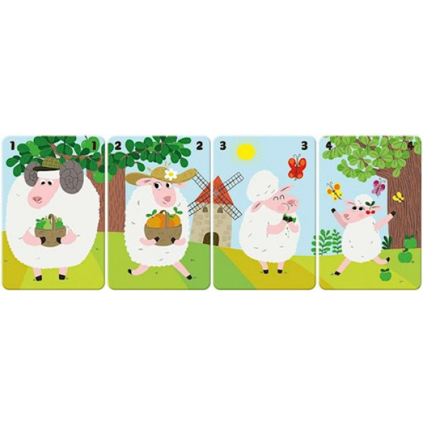 Фото - Настольная игра Janod Happy Families Ферма (J02756)